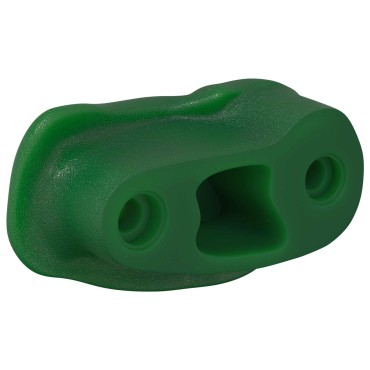 vidaXL Βάσεις αναρρίχησης 2 τμχ. Πράσινο 100 x 67 x 43 mm PP