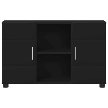 vidaXL Πλαϊνό γραφείο FLORIN 88,5x30,5x55,5cm Μαύρο