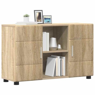 vidaXL Πλαϊνό γραφείο FLORIN 88,5x30,5x55,5cm Δρύς Sonoma