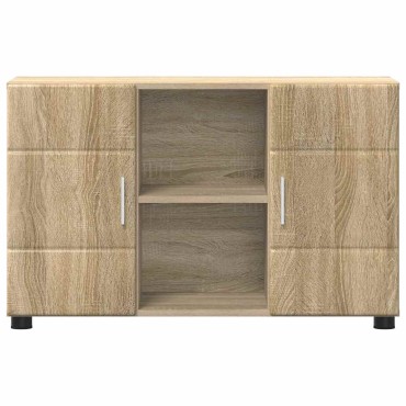 vidaXL Πλαϊνό γραφείο FLORIN 88,5x30,5x55,5cm Δρύς Sonoma
