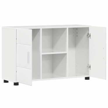 vidaXL Πλαϊνό γραφείο FLORIN 88,5x30,5x55,5cm Επεξεργασμένο Ξύλο