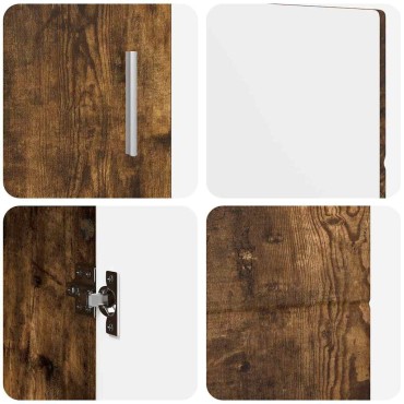 vidaXL Πλαϊνό γραφείο FLORIN 88,5x30,5x55,5 εκ