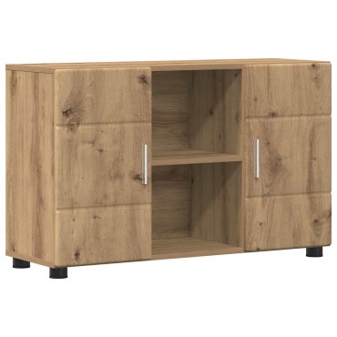 vidaXL Πλαϊνό γραφείο FLORIN 88,5x30,5x55,5cm Artisan Oak