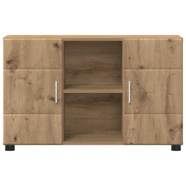 vidaXL Πλαϊνό γραφείο FLORIN 88,5x30,5x55,5cm Artisan Oak