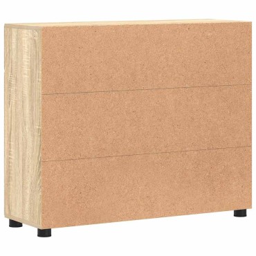 vidaXL Πλαϊνό γραφείο FLORIN 88,5x30,5x73cm Δρύς Sonoma