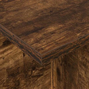 vidaXL Βάση TV 102x35x45cm Καπνιστό Δρύς Επεξεργασμένο Ξύλο