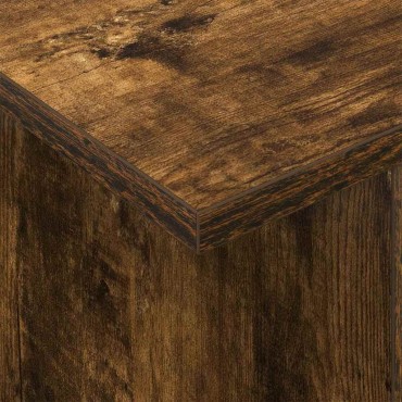 vidaXL Βάση TV 50x35x45cm Καπνιστό Δρύς Επεξεργασμένο Ξύλο