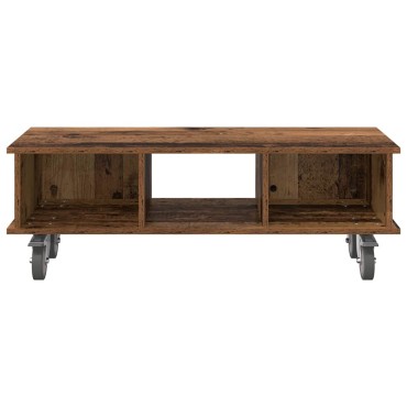 vidaXL Βάση TV 100x35x35cm Παλιό ξύλο Επεξεργασμένο Ξύλο