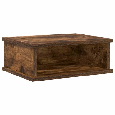 vidaXL Κομοδίνο 2 τεμ. Καπνιστό Δρύς 40x31x15 εκ