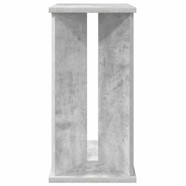 vidaXL End Table Σκυρόδεμα Γκρι 35x25x50cm Επεξεργασμένο Ξύλο