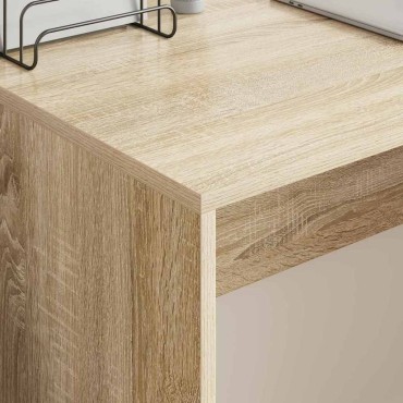 vidaXL Γραφείο Δρύς Sonoma Επεξεργασμένο Ξύλο 109x50x78 εκ 1 τεμ.