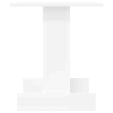 vidaXL End Table Λευκό 44,5x45x55cm Επεξεργασμένο Ξύλο