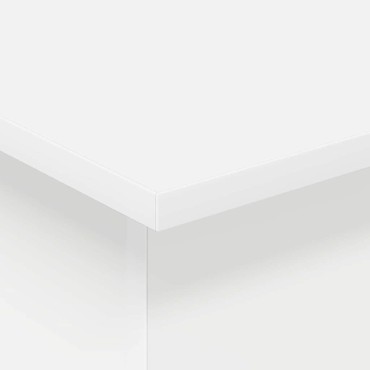 vidaXL End Table Λευκό 44,5x45x55cm Επεξεργασμένο Ξύλο