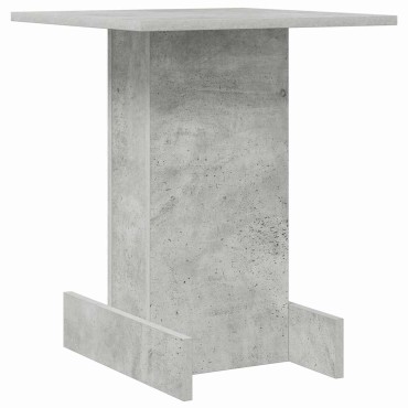vidaXL End Table Σκυρόδεμα Γκρι 44,5x45x55cm Επεξεργασμένο Ξύλο
