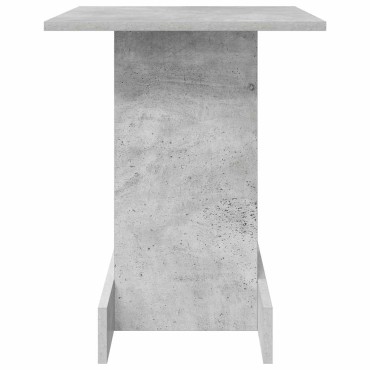 vidaXL End Table Σκυρόδεμα Γκρι 44,5x45x55cm Επεξεργασμένο Ξύλο