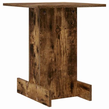 vidaXL End Table Καπνιστό Δρύς 44,5x45x55cm Επεξεργασμένο Ξύλο