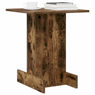 vidaXL End Table Καπνιστό Δρύς 44,5x45x55cm Επεξεργασμένο Ξύλο