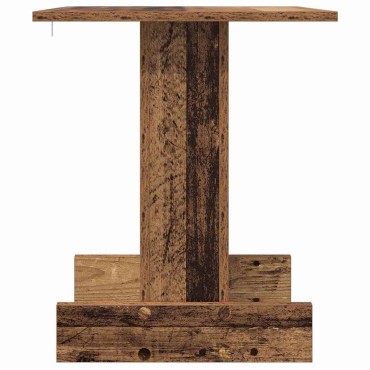vidaXL End Table Παλιό ξύλο 44,5x45x55cm Επεξεργασμένο Ξύλο