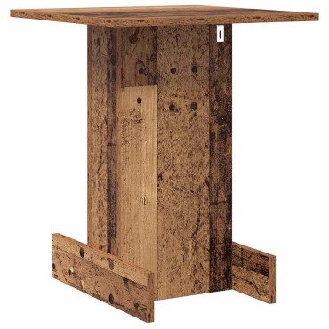vidaXL End Table Παλιό ξύλο 44,5x45x55cm Επεξεργασμένο Ξύλο