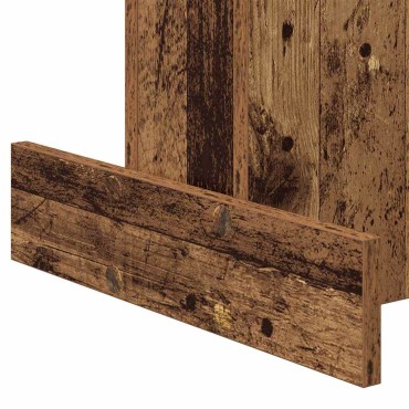 vidaXL End Table Παλιό ξύλο 44,5x45x55cm Επεξεργασμένο Ξύλο