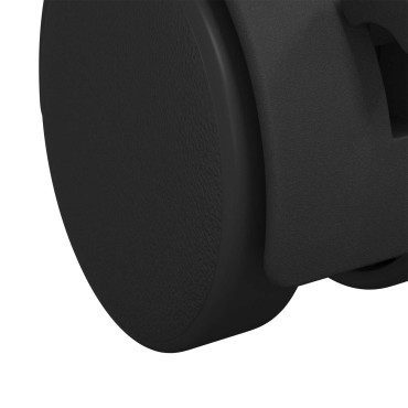 vidaXL Τροχός 2 pcs Μαύρο 39,5 x 39,5 x 37,8 χιλ