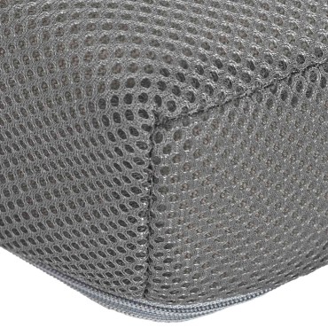 vidaXL Μαξιλάρια Καθίσματος Γκρι 39 x 38 x 8,5 εκ PU Αφρός