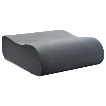 vidaXL Μαξιλάρια Καθίσματος Μονόχρωμο Γκρι 40 x 40 x 13 cm PU Αφρός