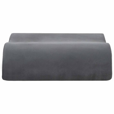 vidaXL Μαξιλάρια Καθίσματος Μονόχρωμο Γκρι 40 x 40 x 13 cm PU Αφρός