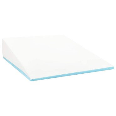 vidaXL Μαξιλάρι Γωνίας 69 x 64 x 19 εκ. Μεσαίο Αφρός Μνήμης Λευκό