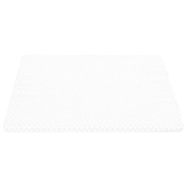 vidaXL Μαξιλάρι Γωνίας 69 x 64 x 19 εκ. Μεσαίο Αφρός Μνήμης Λευκό