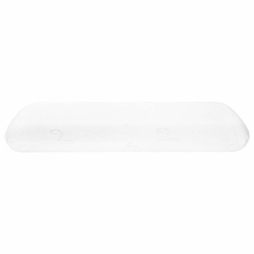 vidaXL Μαξιλάρι Ύπνου Μονόχρωμο Λευκό 70 x 36 x 11,5 εκ Αφρός Μνήμης
