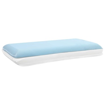 vidaXL Μαξιλάρι Ύπνου 80 x 35 x 10 εκ Μεσαίο Τζελ Αφρός Λευκό