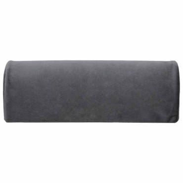vidaXL Μαξιλάρι Στήριξης Ποδιών Γκρι 42 x 18 x 13 εκ PU Αφρός