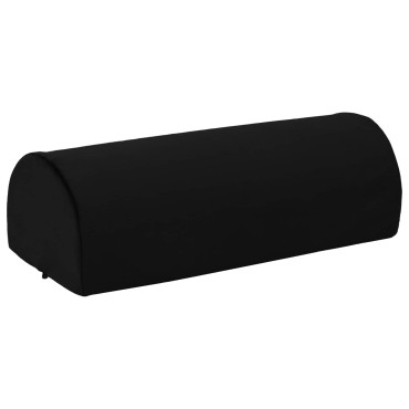 vidaXL Μαξιλάρι Στήριξης Ποδιών Μαύρο 42 x 18 x 13 εκ PU Αφρός