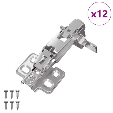 vidaXL Άξονας 12 τμχ. Νίκελ 139 x 64,1 x 10 χλμ Σίδερο