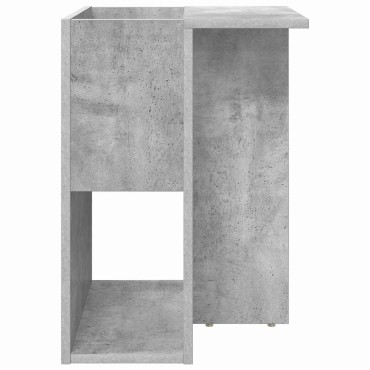 vidaXL End Table Σκυρόδεμα Γκρι 35x40x55cm Επεξεργασμένο Ξύλο