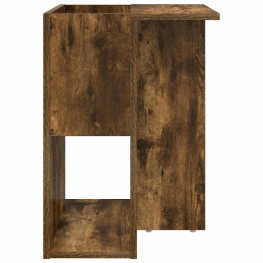 vidaXL End Table Καπνιστό Δρύς 35x40x55cm Επεξεργασμένο Ξύλο