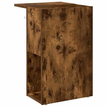 vidaXL End Table Καπνιστό Δρύς 35x40x55cm Επεξεργασμένο Ξύλο