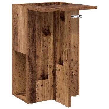 vidaXL End Table Παλιό ξύλο 35x40x55cm Επεξεργασμένο Ξύλο