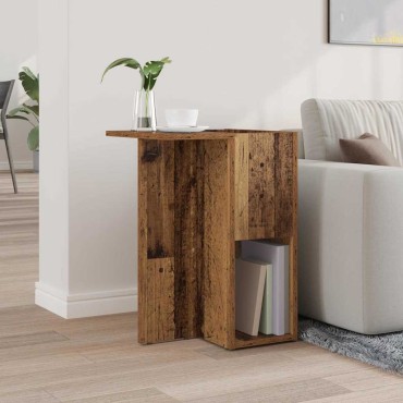 vidaXL End Table Παλιό ξύλο 35x40x55cm Επεξεργασμένο Ξύλο