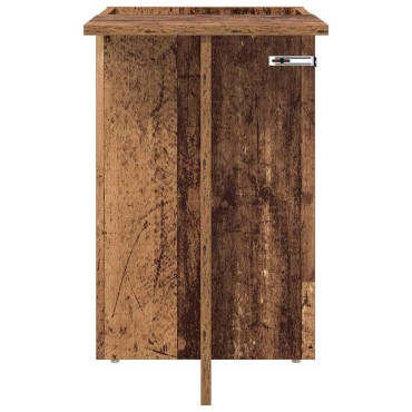 vidaXL End Table Παλιό ξύλο 35x40x55cm Επεξεργασμένο Ξύλο