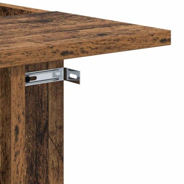 vidaXL End Table Παλιό ξύλο 35x40x55cm Επεξεργασμένο Ξύλο