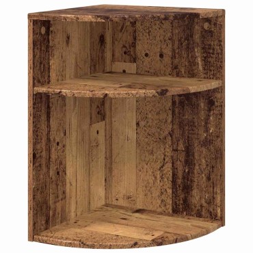 vidaXL End Table 39,5x39,5x60cm Επεξεργασμένο Ξύλο Παλιό ξύλο
