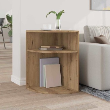 vidaXL End Table 39,5x39,5x60cm Επεξεργασμένο Ξύλο Artisan Oak