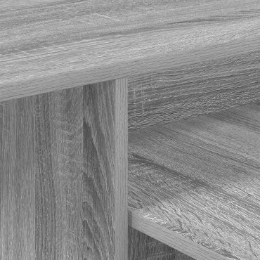 vidaXL Τραπέζι κονσόλας Γκρίζο Σονομα 91,5x35x38,5 εκ