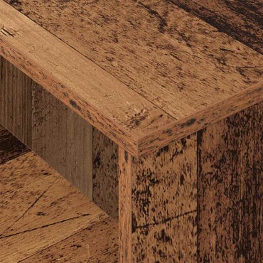 vidaXL Τραπέζι κονσόλας Παλιό ξύλο 91,5x35x38,5 εκ