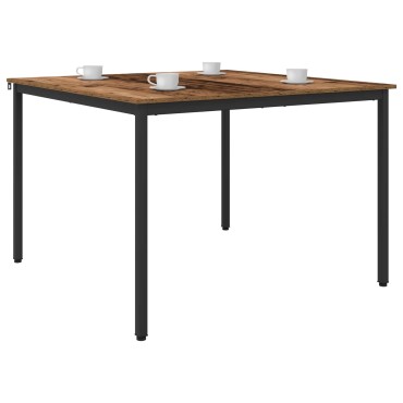 vidaXL Τραπεζαρίες 110x110x75cm Επεξεργασμένο Ξύλο
