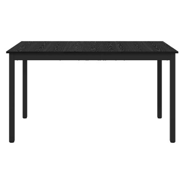 vidaXL Τραπεζαρίες 140x80x75cm ΜΕΤΑΛΛΟ Ορθογώνιος