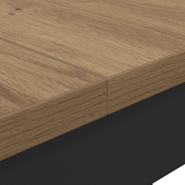 vidaXL Τραπεζαρίες 140x80x75cm ΜΕΤΑΛΛΟ Ορθογώνιος
