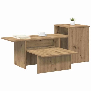 vidaXL Τραπέζι κονσόλας Artisan Oak 91,5x35x38,5 εκ